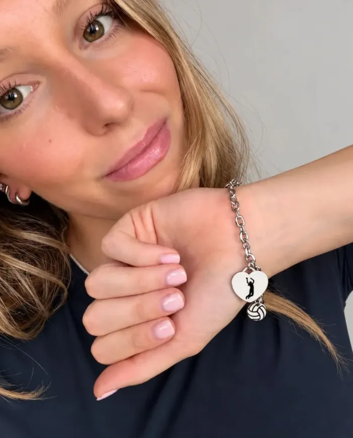 Bracciale Cuore Volley Player Setter